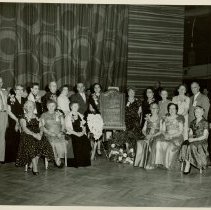 Gold Star Mother Presentation in 1954 at the ADBC convention